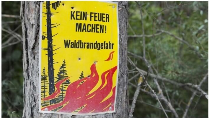1. August: Aufruf zur Vorsicht – erhebliche lokale Waldbrandgefahr